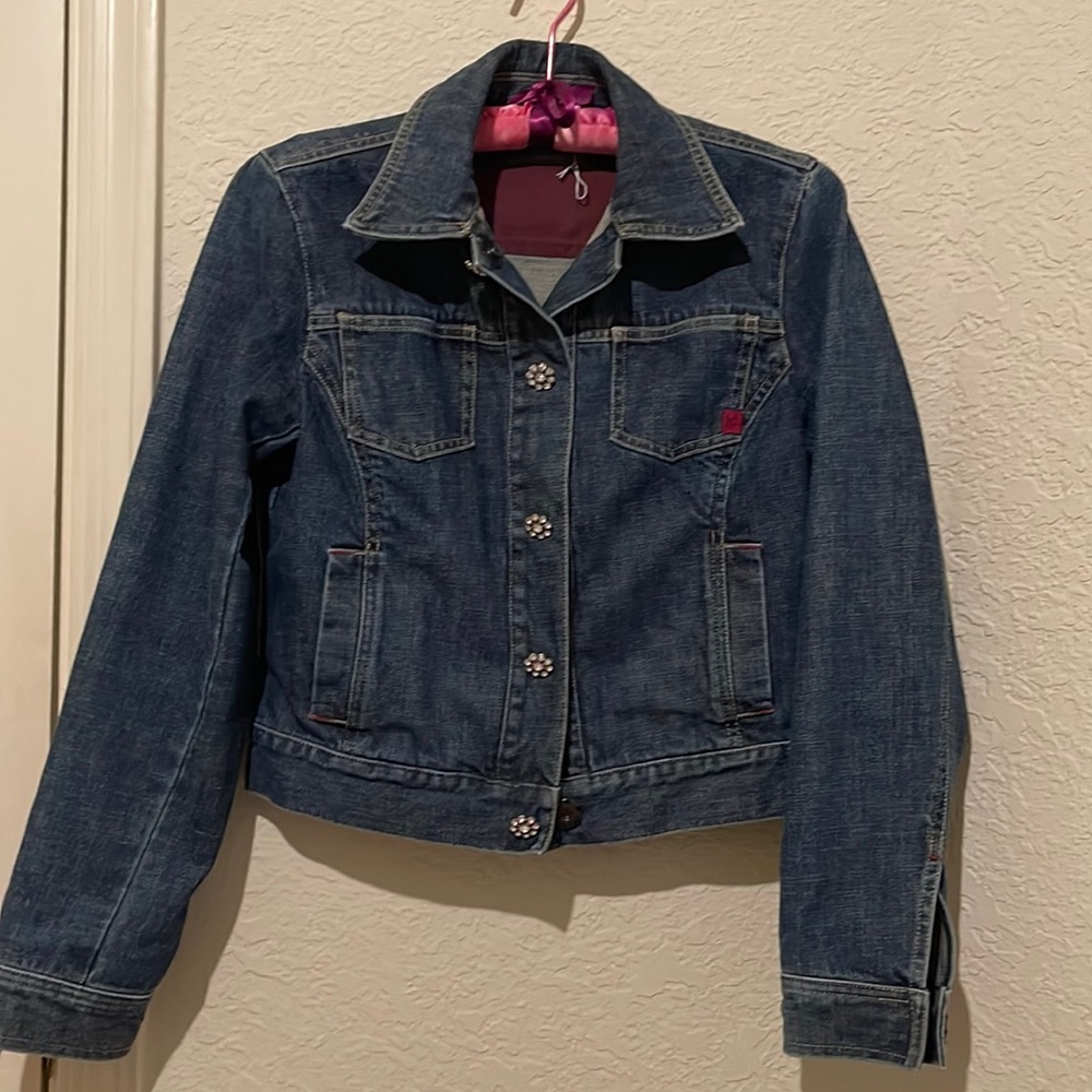 Classic Liz Claiborne Jean Jacket **LIKE NEW**